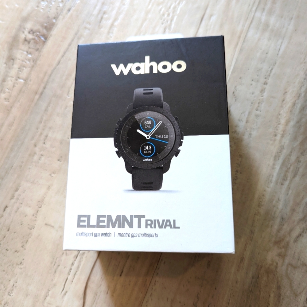 Wahoo Element Rival Watch Black